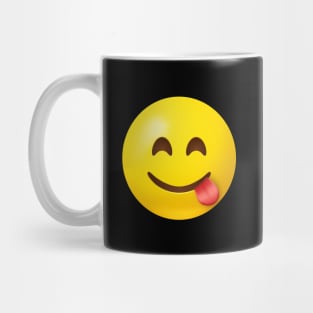 Food savoring emoji Mug